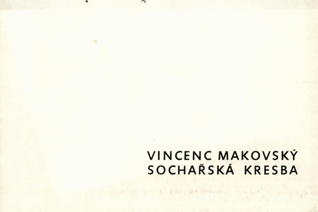 Vincenc Makovský – sochařská kresba